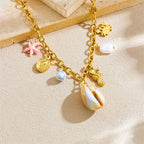 Collier charms Caroline