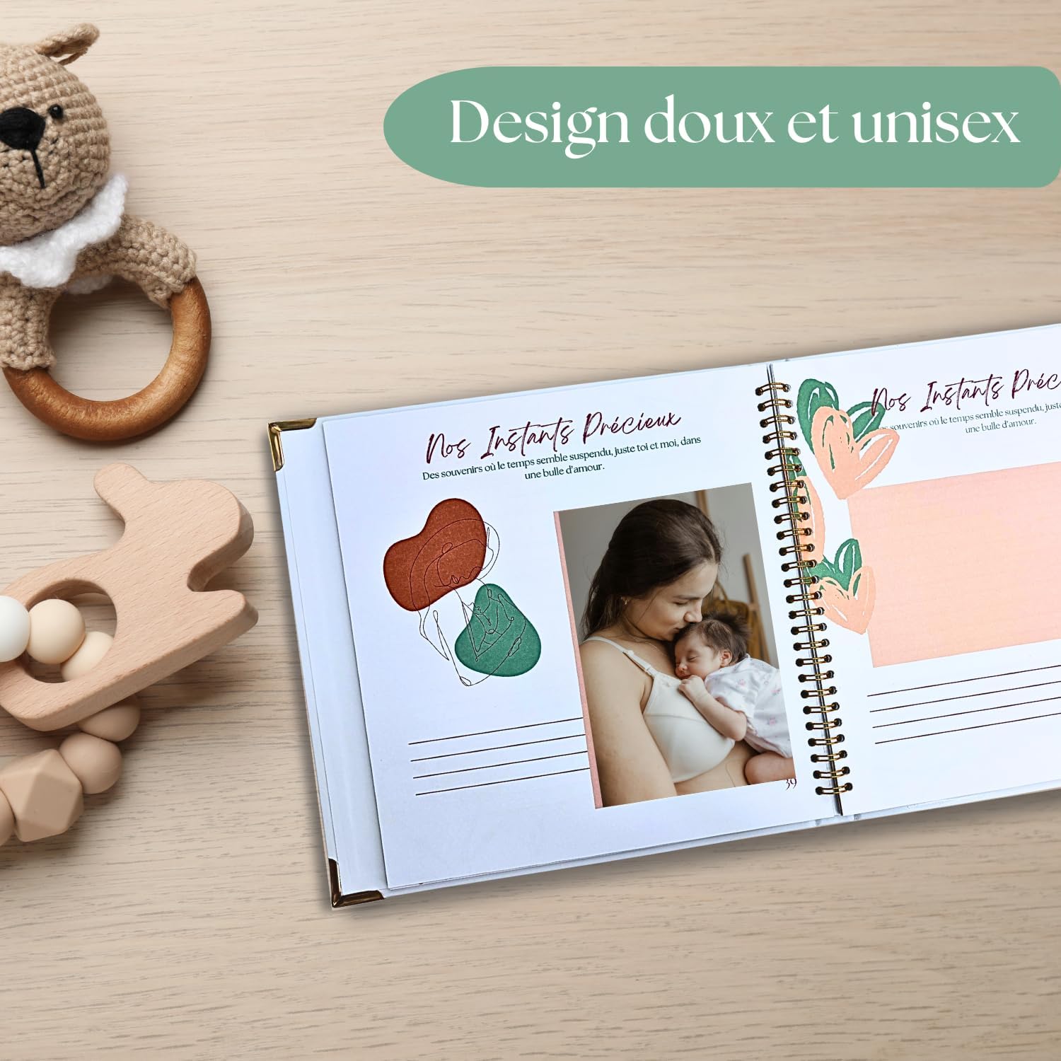 Coffret Naissance Bébé 5 en 1  Anamoria