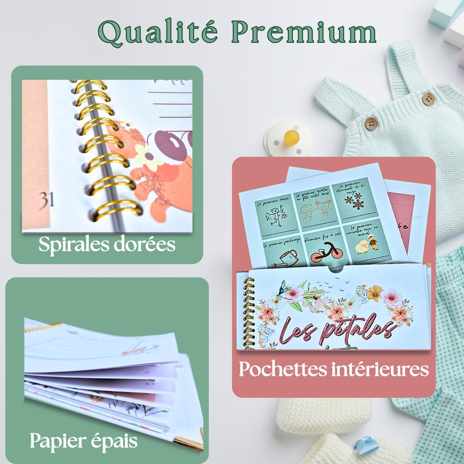Coffret Naissance Bébé 5 en 1  Anamoria